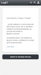 Mobile Screenshot of logit.dk